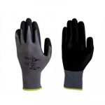 GUANTE DE NYLON  CON NITRILO